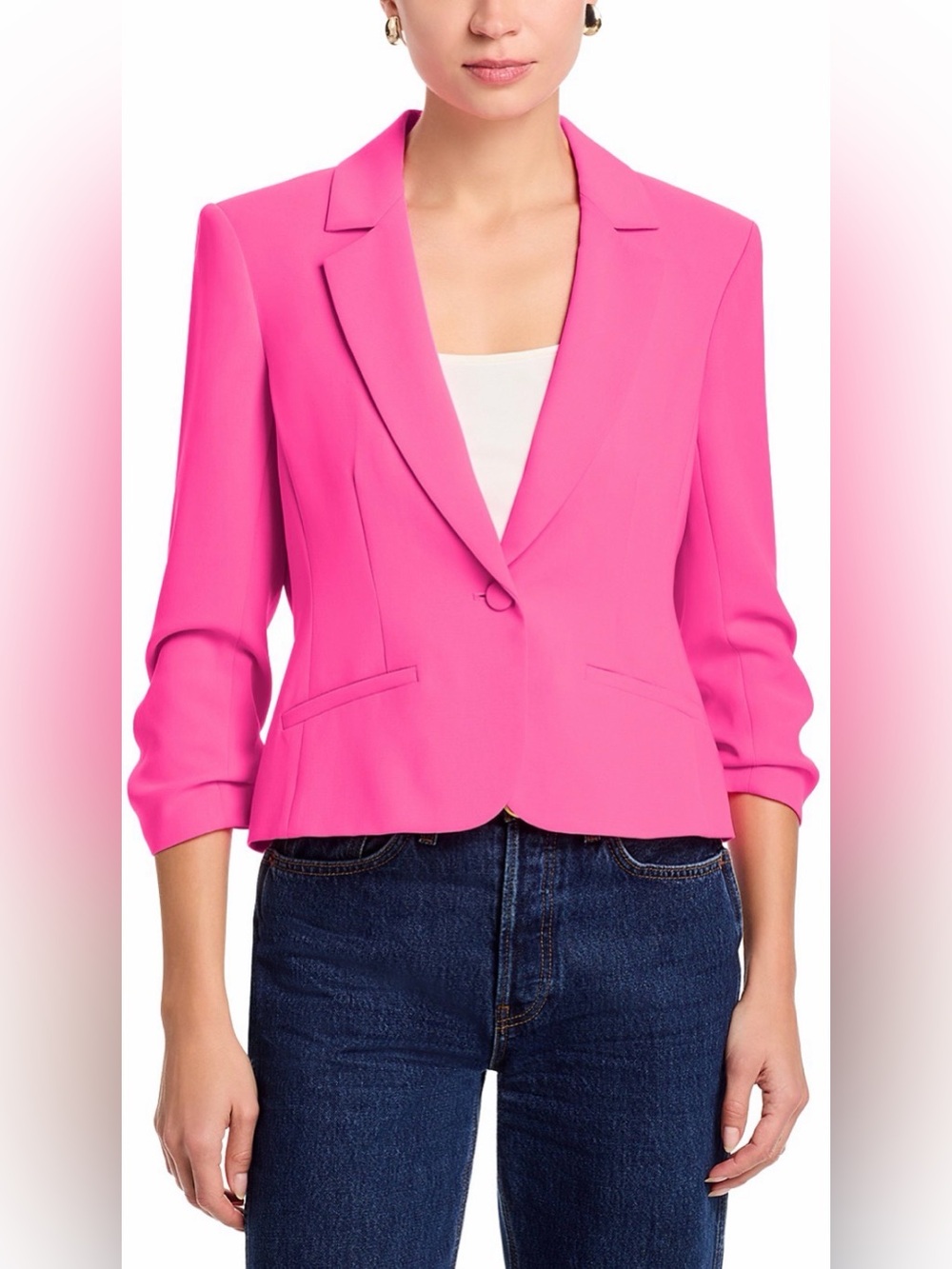 Cinq a Sept  Le Petit Khloe Cropped Blazer